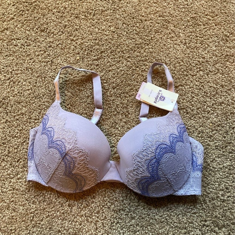 B tempted push up bra 34c new